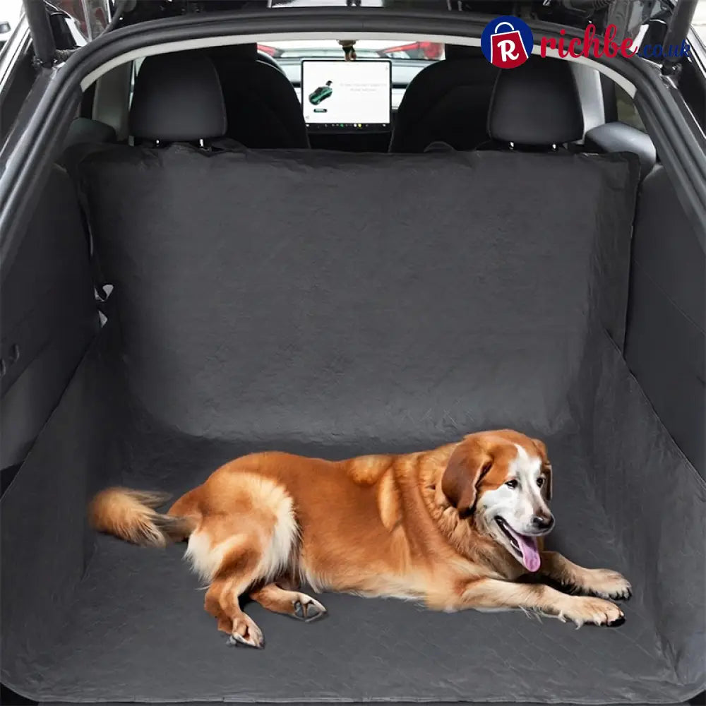 🚗 Car Boot Liner Waterproof Pet Travel Mat – Non-slip & easy to clean 🐕 - Black / Buy 1-Have a Try! - Hot sale