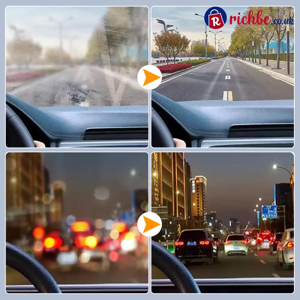 ✨🔥Car Glass Oil Film Stain Removal Cleaner - Hot sale
