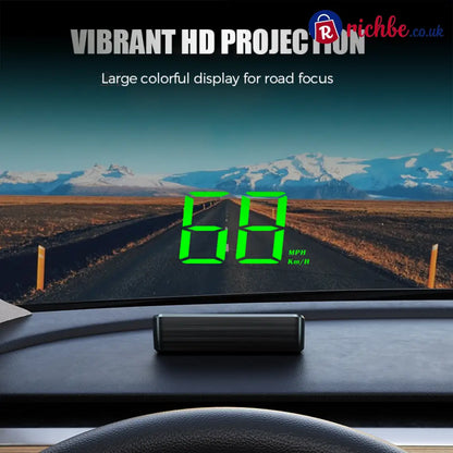 Car Head-Up Display with GPS