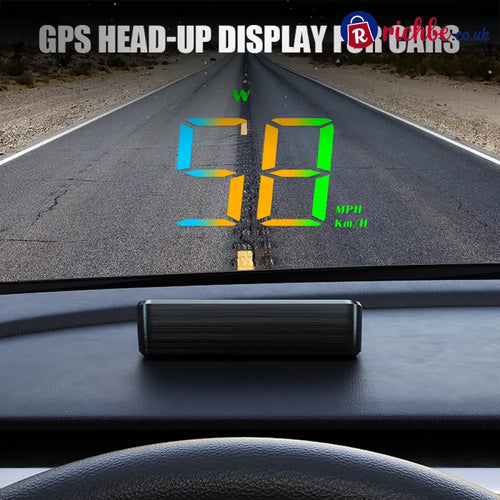 Car Head-Up Display with GPS