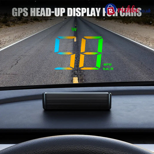 Car Head-Up Display with GPS