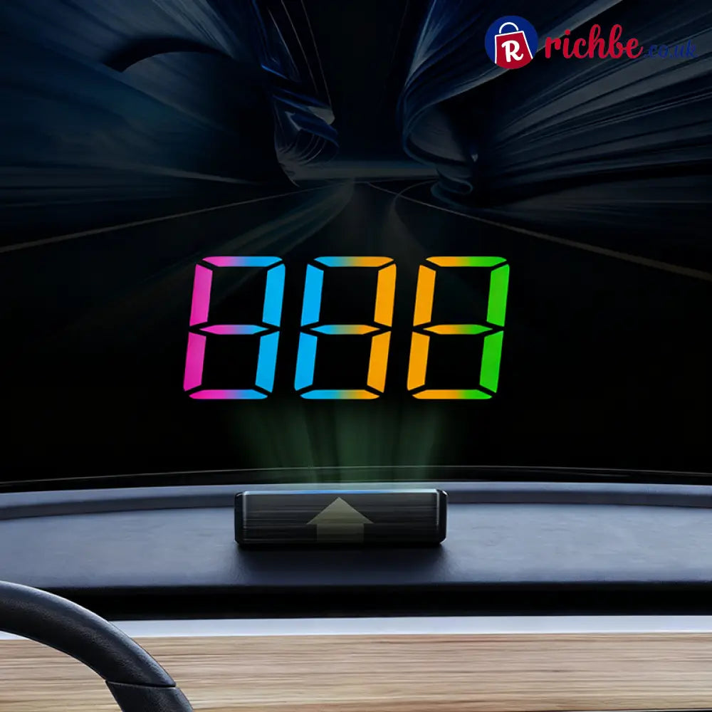 Car Head-Up Display with GPS