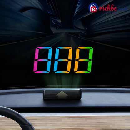 Car Head-Up Display with GPS