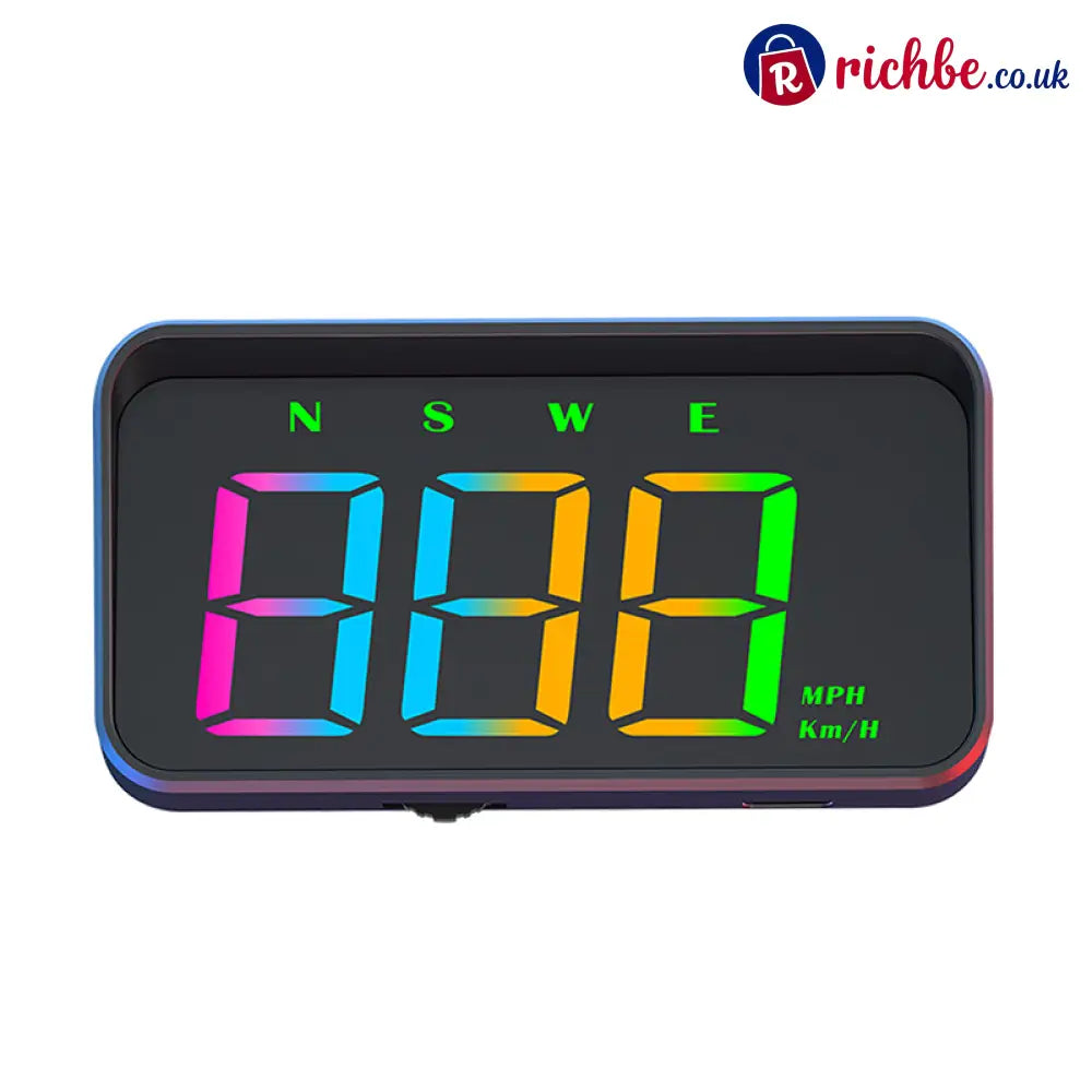 Car Head-Up Display with GPS