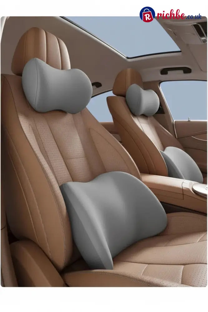 Car Headrest Neck and Waist Pillow🚗🛋️ - Car Accessories