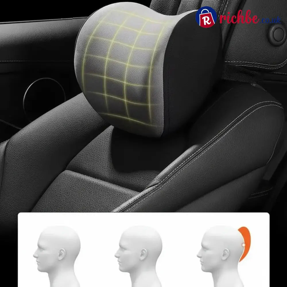 Car Headrest Neck and Waist Pillow🚗🛋️ - Car Accessories