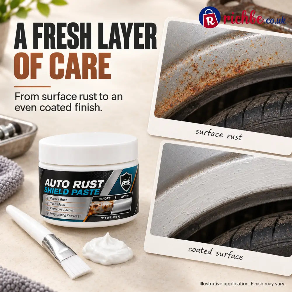 🚗Car Metal Rust Repair Paste‑ Auto Rust Shield - Car Accessories