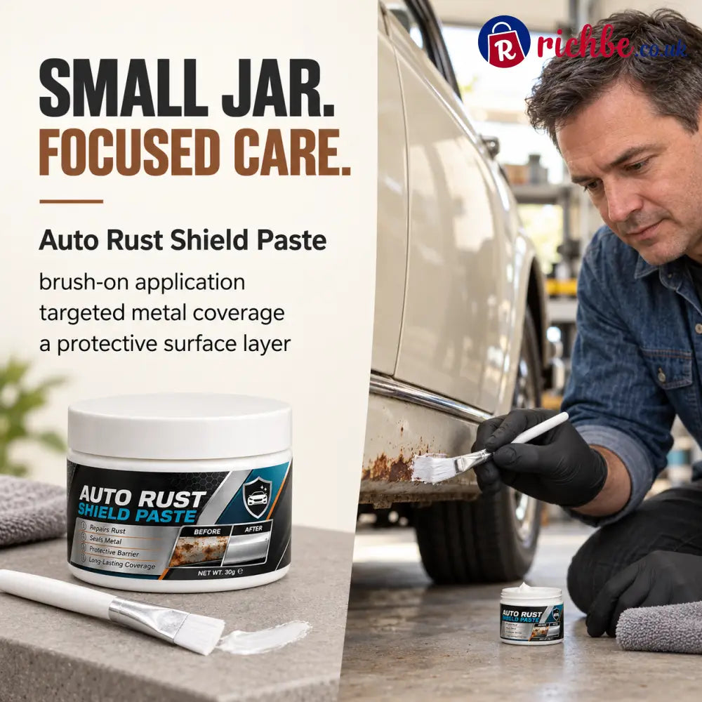 🚗Car Metal Rust Repair Paste‑ Auto Rust Shield - Car Accessories