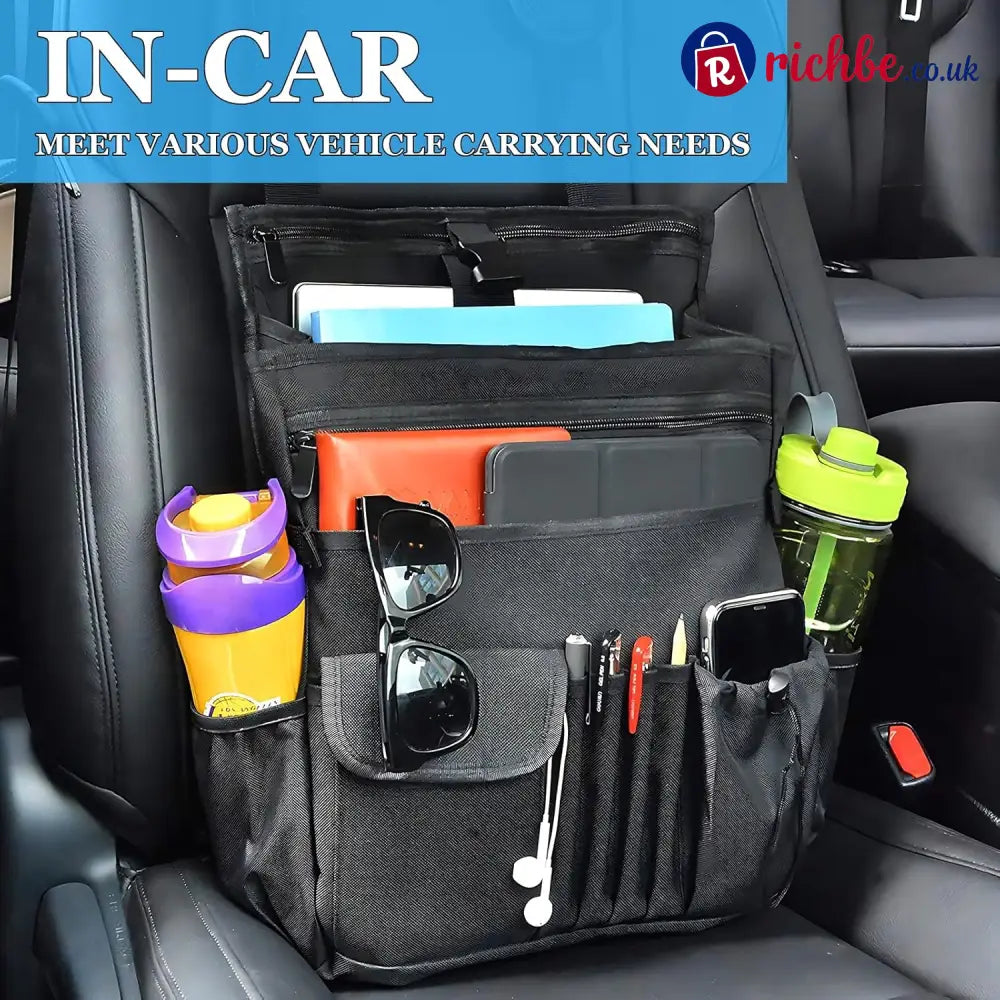 Car Organiser Briefcase with Separate Pocket