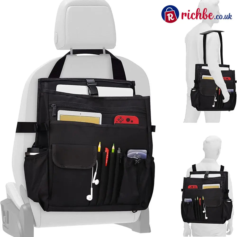 Car Organiser Briefcase with Separate Pocket