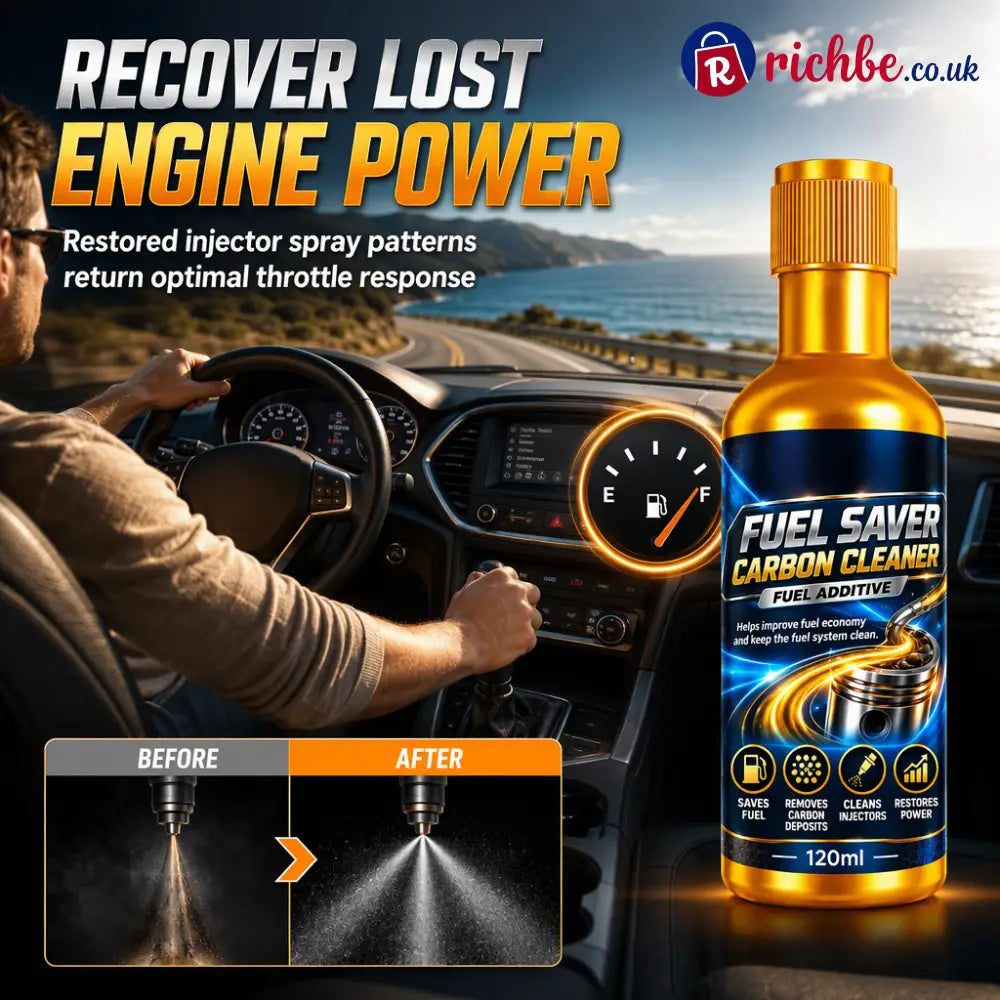 🚗⛽ Car System Cleaner Additive – Deep Injector Cleanse Carbon Deposit Removal & Restore Lost MPG 🔧 - Hot Sale