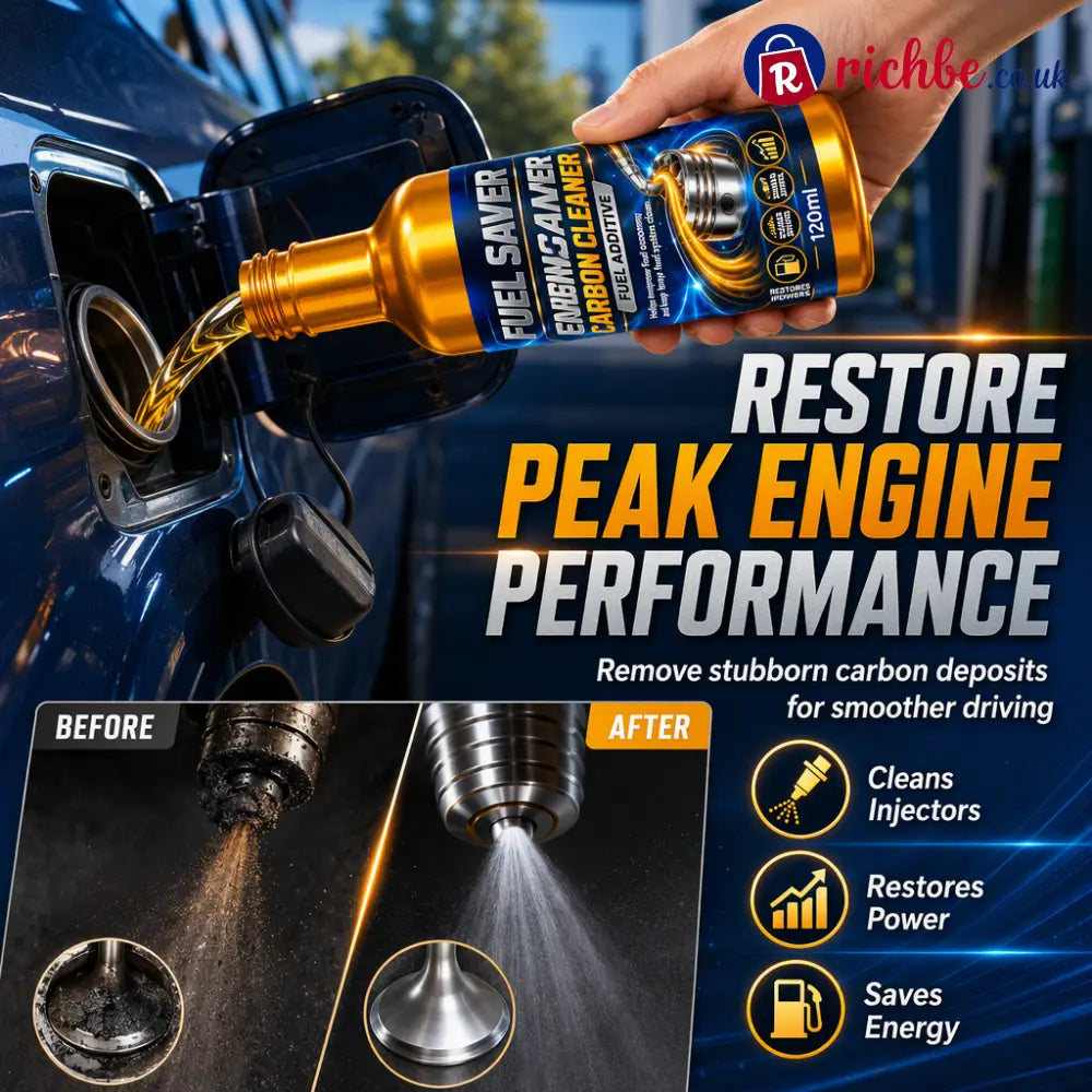 🚗⛽ Car System Cleaner Additive – Deep Injector Cleanse Carbon Deposit Removal & Restore Lost MPG 🔧 - Hot Sale