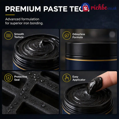 Cast Iron Stove Polish with Sponge - Cleaning & Odor