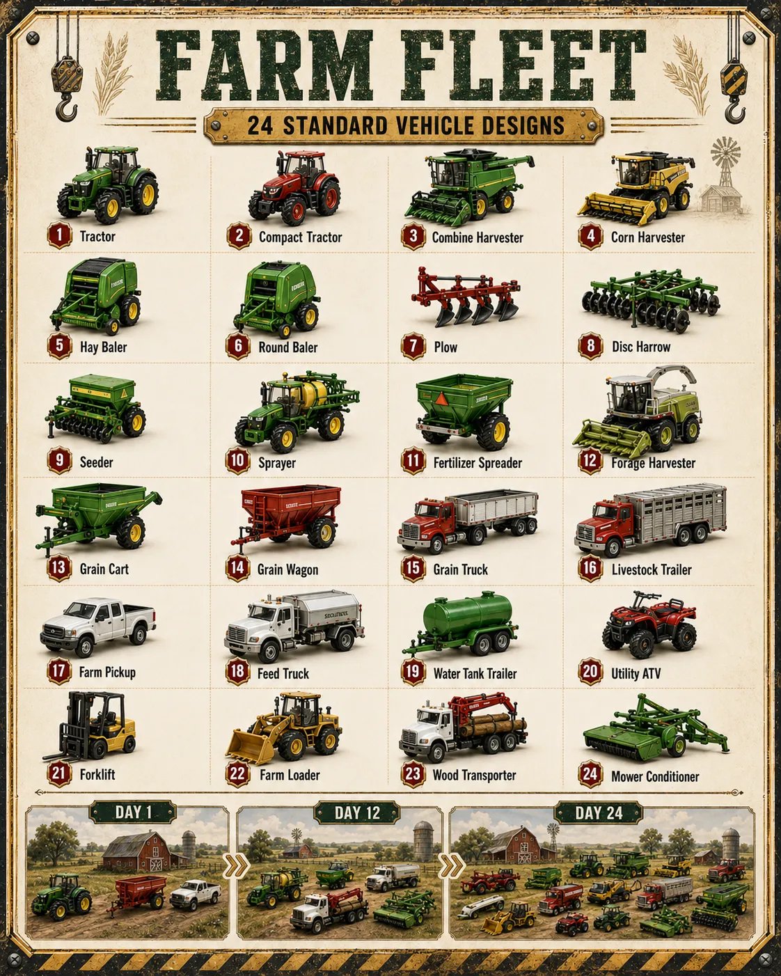 🚚 🎁Build the Fleet Collection 24-Day Vehicle Advent Calendar Series | ✨A New Adventure Every Morning