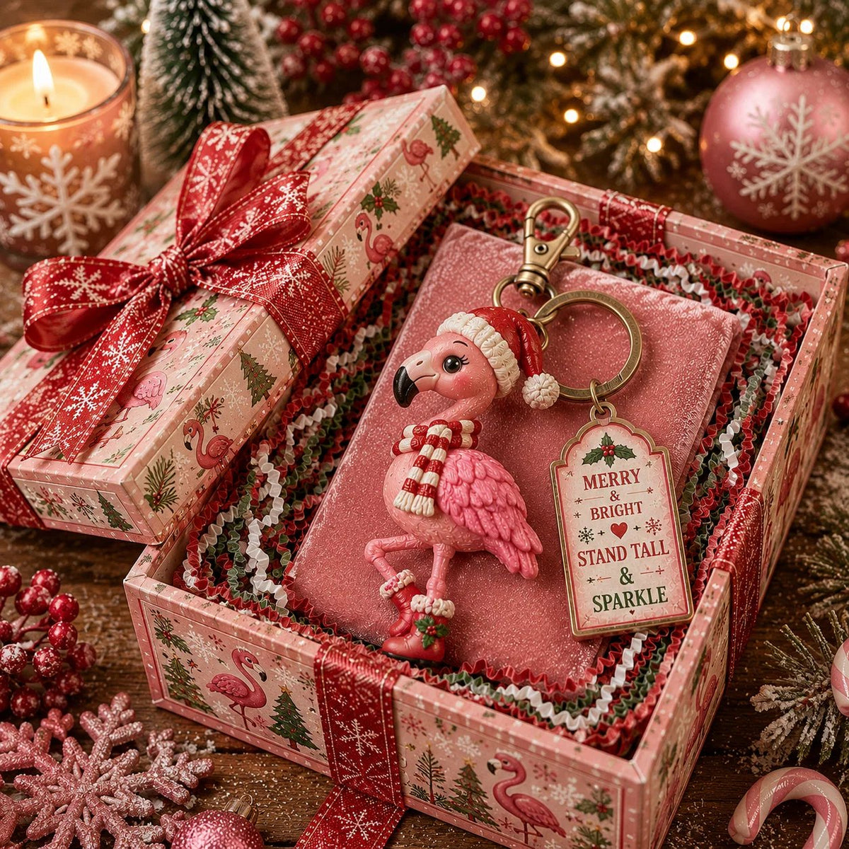 🔥Last Day 49% OFF🎄 2026 Christmas Character Keychain Gift Box🎁