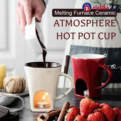 Ceramic Chocolate Fondue Mug - Hot Sale