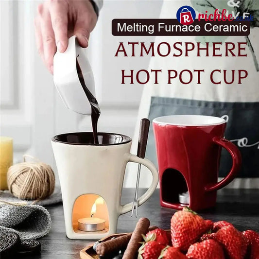Ceramic Chocolate Fondue Mug - Hot Sale