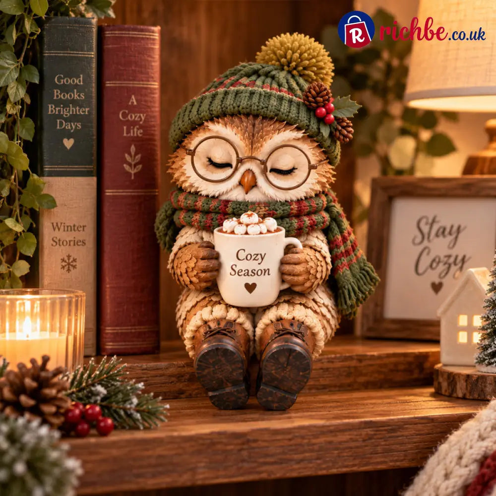 🦌 Christmas Animal Companion Ornaments – Cute Keepsakes To Treasure For Years - Owl