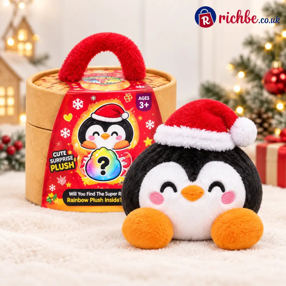 🎄 Christmas Bao Plush Collection – 10 Festive Characters | Choose Your Favorite - Penguin Bao
