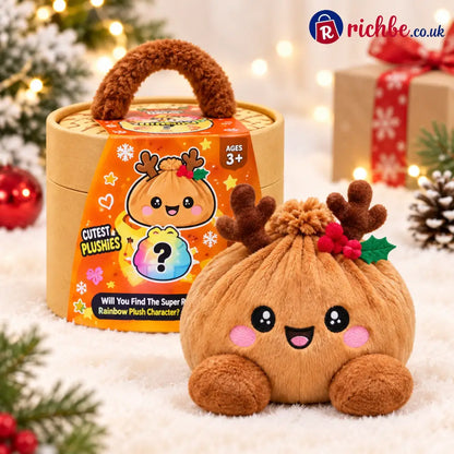 🎄 Christmas Bao Plush Collection – 10 Festive Characters | Choose Your Favorite - Reindeer Bao