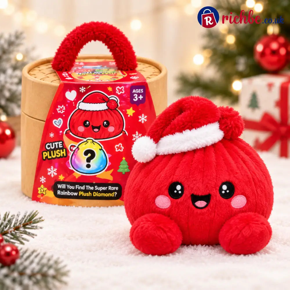 🎄 Christmas Bao Plush Collection – 10 Festive Characters | Choose Your Favorite - Santa Bao
