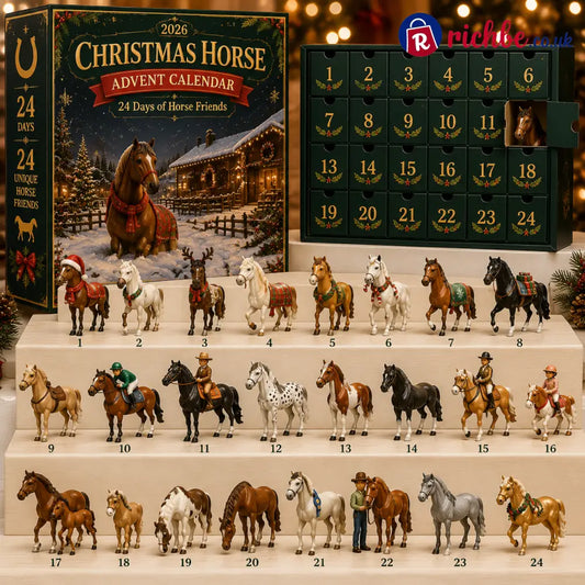 🐴 Christmas Horse Advent Calendar--24 Days of Horse Friends & Holiday Memories 🎄