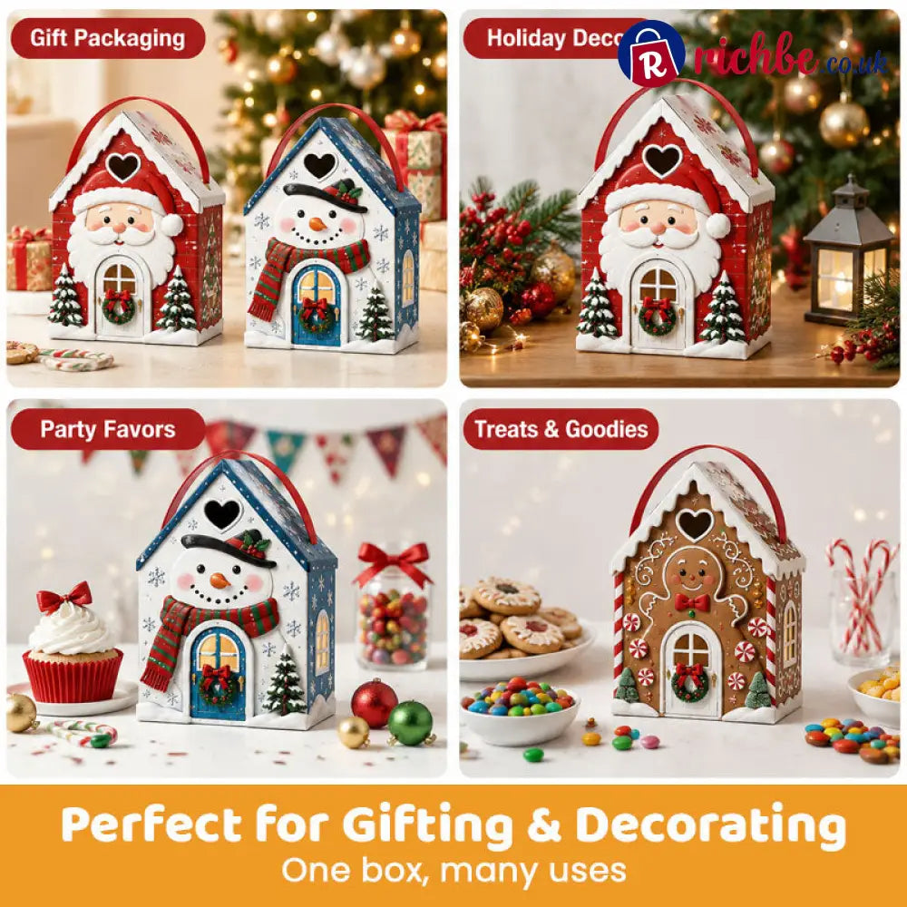 Christmas House Gift Boxes - Kids & Gift,Toys