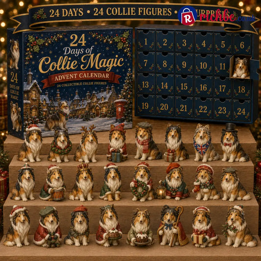 CHRISTMAS KICKOFF 49% OFF - 2026 Collie Magic Blind Box - 24‑Day Festive Countdown Collie Figures Blind Box - Gift For