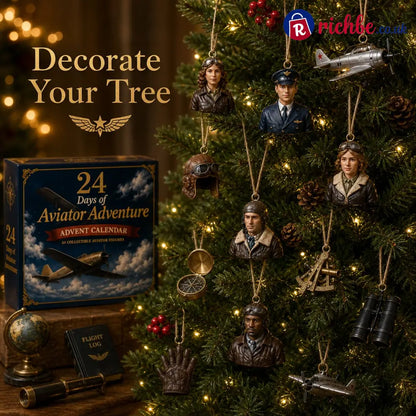 CHRISTMAS KICKOFF 49% OFF – 2026 Days of Aviator Adventure Blind Box – 24‑Day Festive Countdown Aviator‑Themed