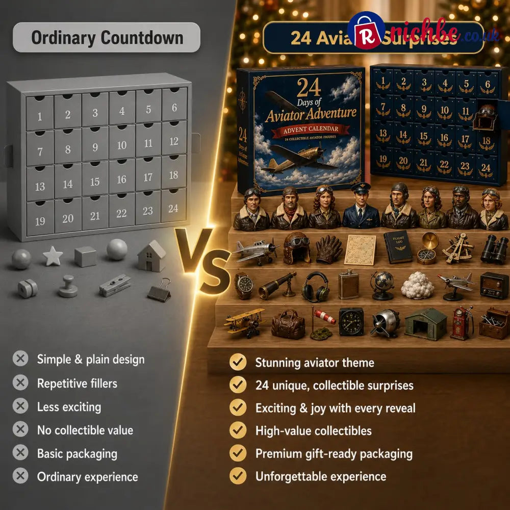 CHRISTMAS KICKOFF 49% OFF – 2026 Days of Aviator Adventure Blind Box – 24‑Day Festive Countdown Aviator‑Themed