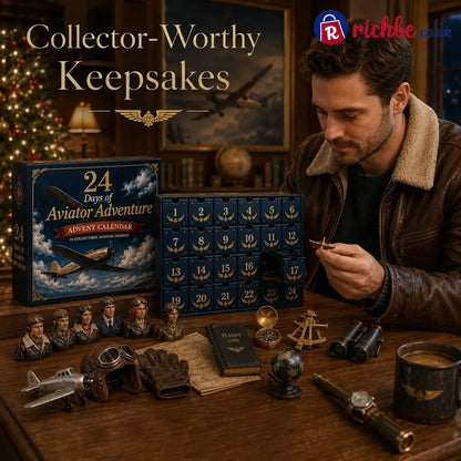CHRISTMAS KICKOFF 49% OFF – 2026 Days of Aviator Adventure Blind Box – 24‑Day Festive Countdown Aviator‑Themed