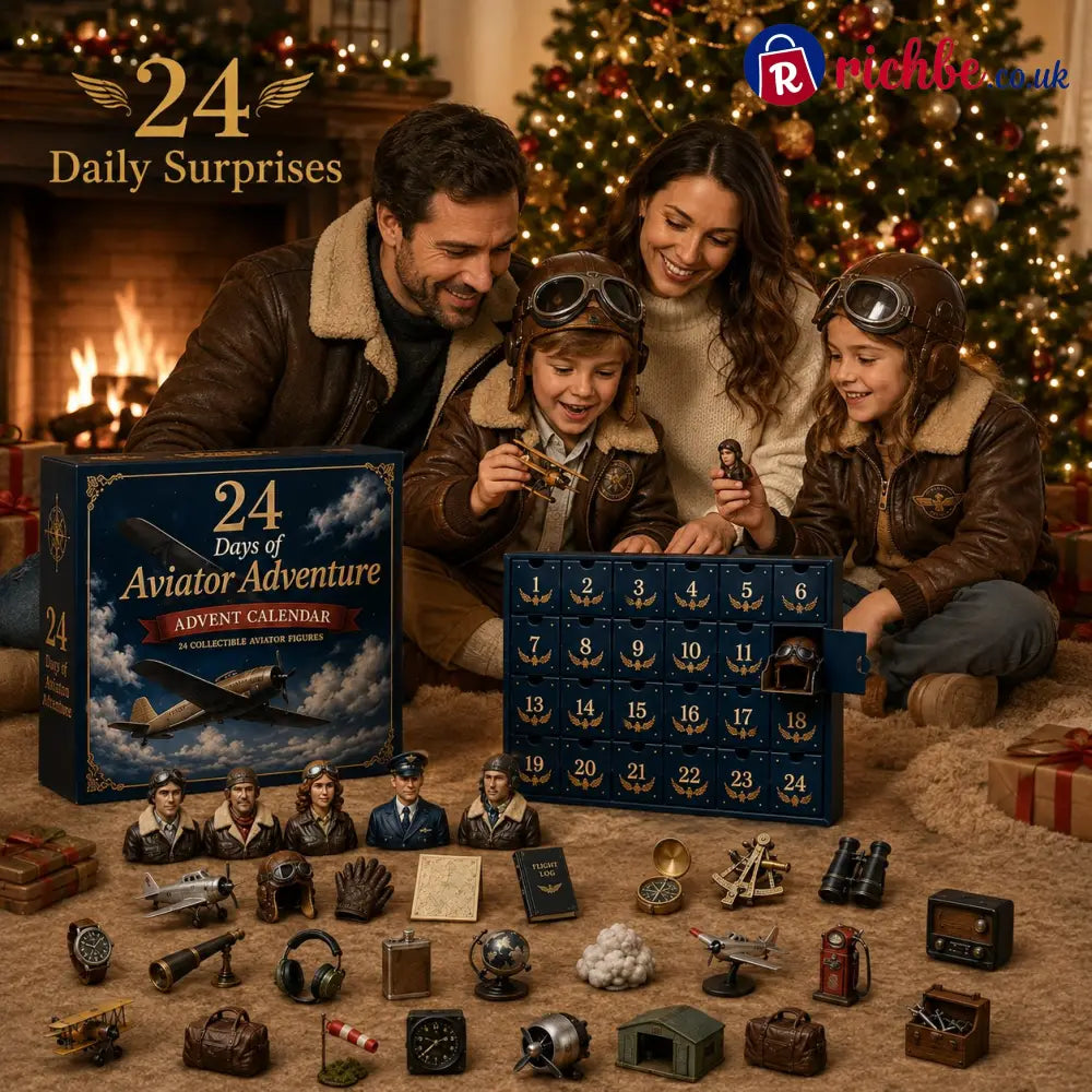 CHRISTMAS KICKOFF 49% OFF – 2026 Days of Aviator Adventure Blind Box – 24‑Day Festive Countdown Aviator‑Themed