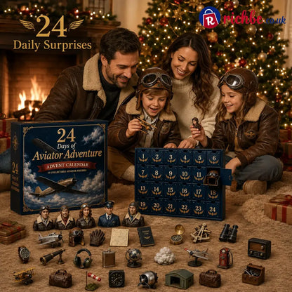 CHRISTMAS KICKOFF 49% OFF – 2026 Days of Aviator Adventure Blind Box – 24‑Day Festive Countdown Aviator‑Themed