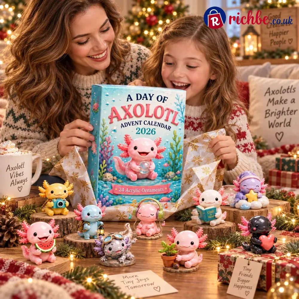 🎄CHRISTMAS KICKOFF 49% OFF - A Day Of Axolotl Advent Calendar 2026 - Best Sellers