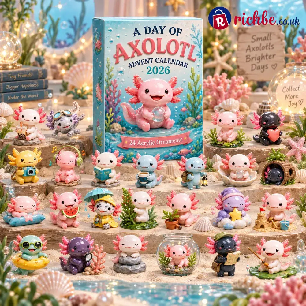 🎄CHRISTMAS KICKOFF 49% OFF - A Day Of Axolotl Advent Calendar 2026 - Best Sellers