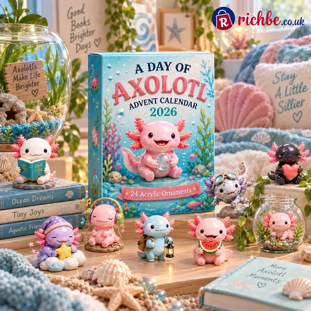 🎄CHRISTMAS KICKOFF 49% OFF - A Day Of Axolotl Advent Calendar 2026 - Best Sellers