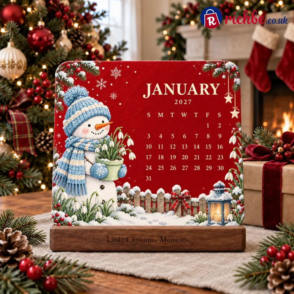 🗓️ Christmas Limited-Edition, 🪴 Eco-Friendly Plantable “Timeless” Seed Calendar 2027