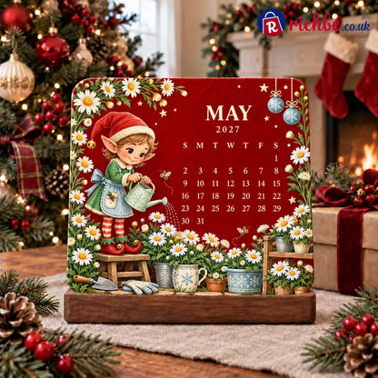🎄🗓️ Christmas Limited-Edition, 🪴✨ Eco-Friendly Plantable “Timeless” Seed Calendar 2027