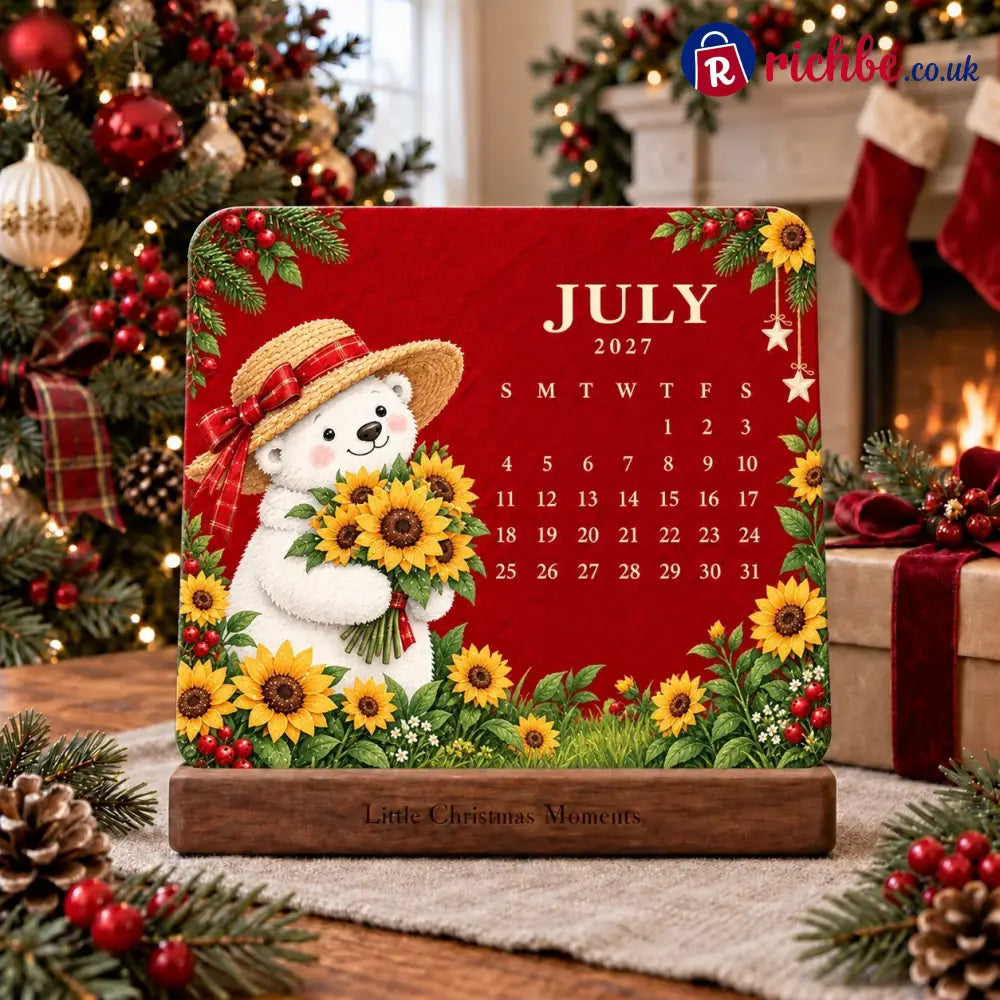 🎄🗓️ Christmas Limited-Edition, 🪴✨ Eco-Friendly Plantable “Timeless” Seed Calendar 2027