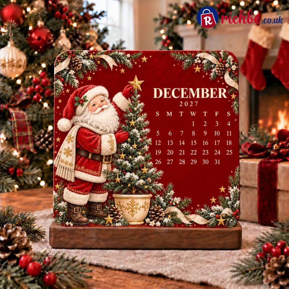 🗓️ Christmas Limited-Edition, 🪴 Eco-Friendly Plantable “Timeless” Seed Calendar 2027