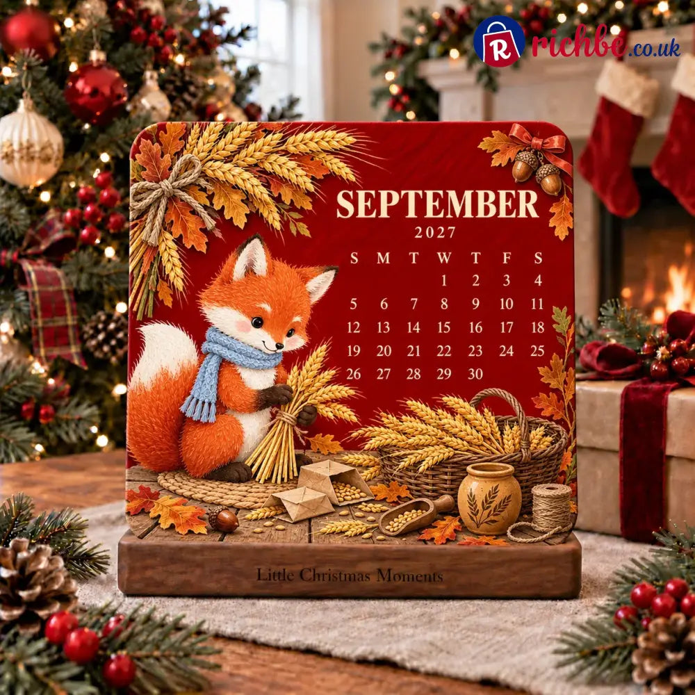 🗓️ Christmas Limited-Edition, 🪴 Eco-Friendly Plantable “Timeless” Seed Calendar 2027