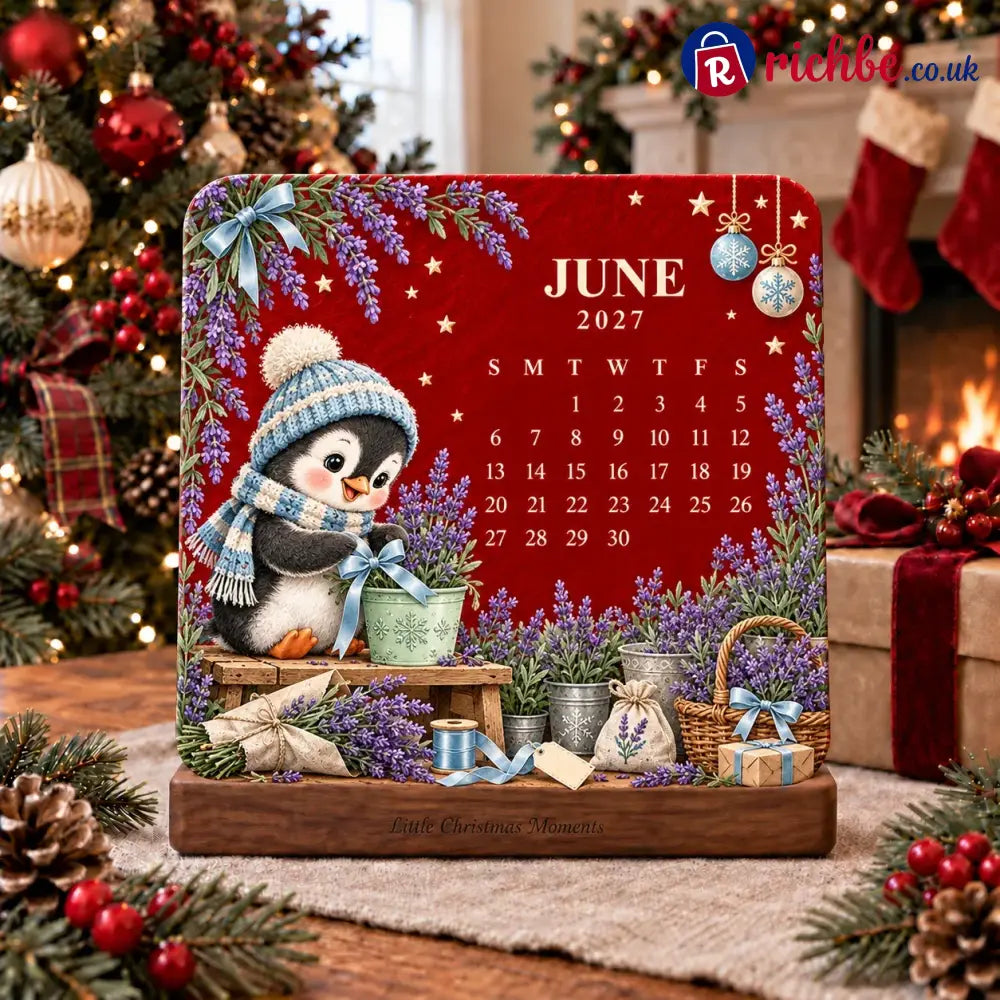 🗓️ Christmas Limited-Edition, 🪴 Eco-Friendly Plantable “Timeless” Seed Calendar 2027