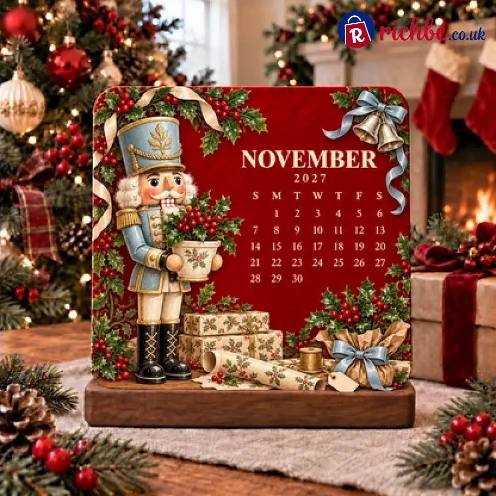 🗓️ Christmas Limited-Edition, 🪴 Eco-Friendly Plantable “Timeless” Seed Calendar 2027