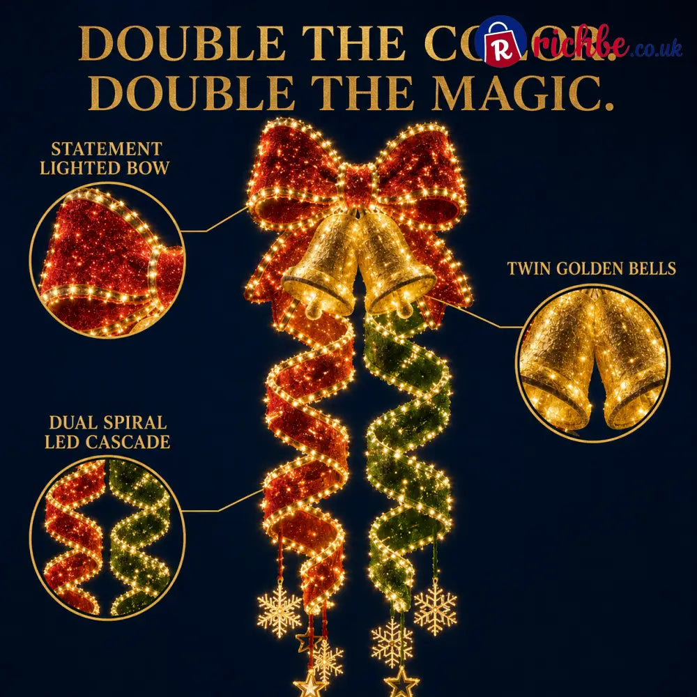 🎄Christmas Magic Spiral Hanging LED Light Collection
