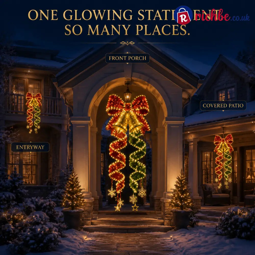 🎄Christmas Magic Spiral Hanging LED Light Collection