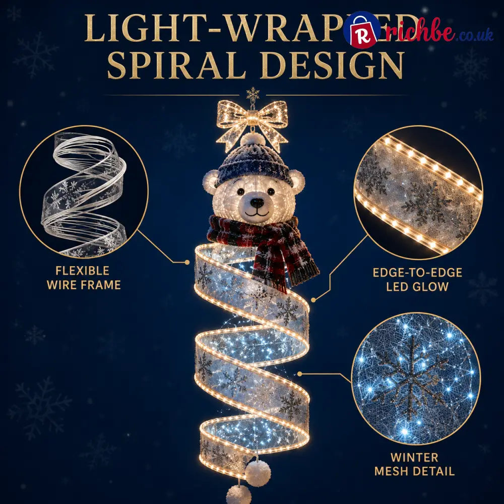 🎄Christmas Magic Spiral Hanging LED Light Collection