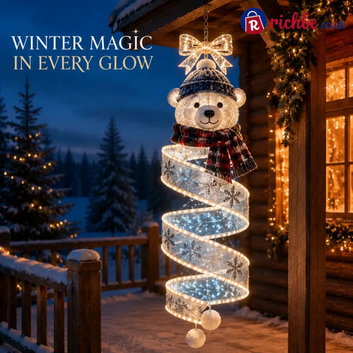 🎄Christmas Magic Spiral Hanging LED Light Collection