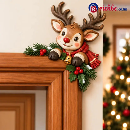 🎅Christmas Peekaboo Door Frame Corner Decor - Houseware & Kitchen