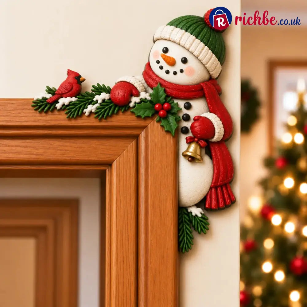 🎅Christmas Peekaboo Door Frame Corner Decor - Houseware & Kitchen