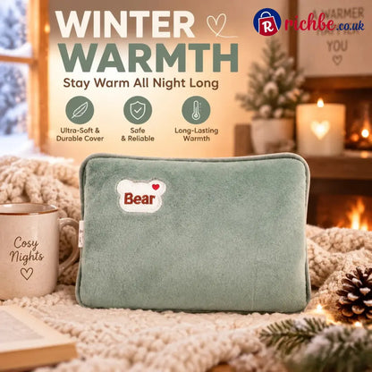 🎄Christmas Sale 40% OFF –Rechargeable Hot Water Bottles Heat Packs Explosion-proof Heat Pads